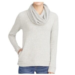 J. Crew Funnelneck‎ Sweatshirt Oatmeal Size Small Cozy Casual Activewear